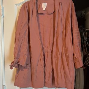 Pink blazer